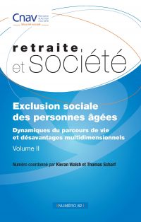 Couverture du numéro Exclusion sociale des personnes âgées