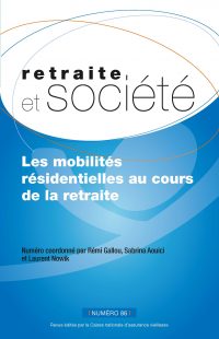 Couverture du numéro Les mobilités résidentielles au cours de la retraite