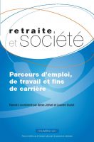 Retraite et société, n° 90 – Parcours d'emploi, de travail et fins de carrière