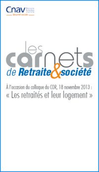 Couverture du carnet Les retraités et leur logement