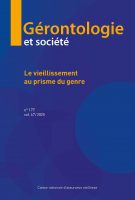Gérontologie et société, n°177 - Le vieillissement au prisme du genre